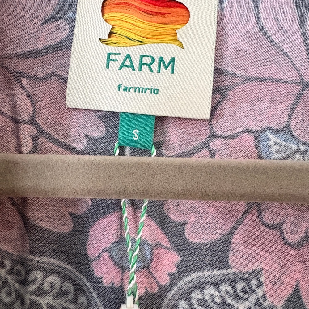 NWT Farm Rio Wrap Dress - Picture 4 of 5